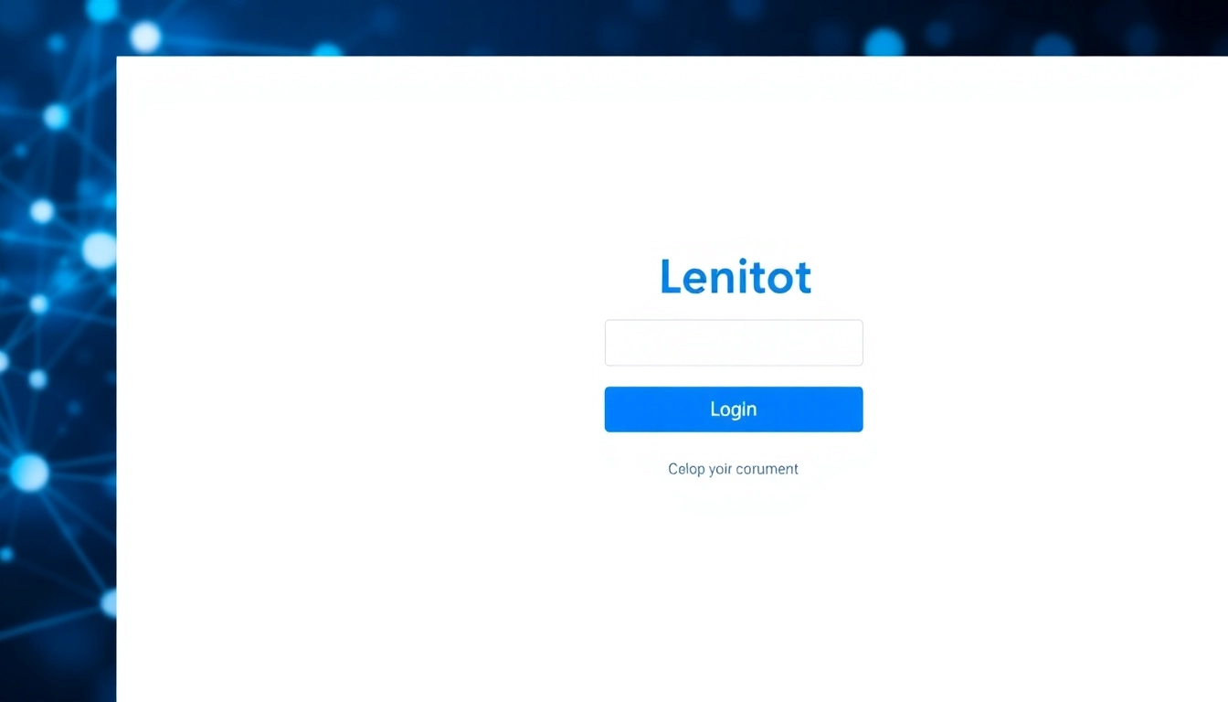 Mentot login page interface showing a secure login form with easy access for users to enter credentials and start gaming securely.
