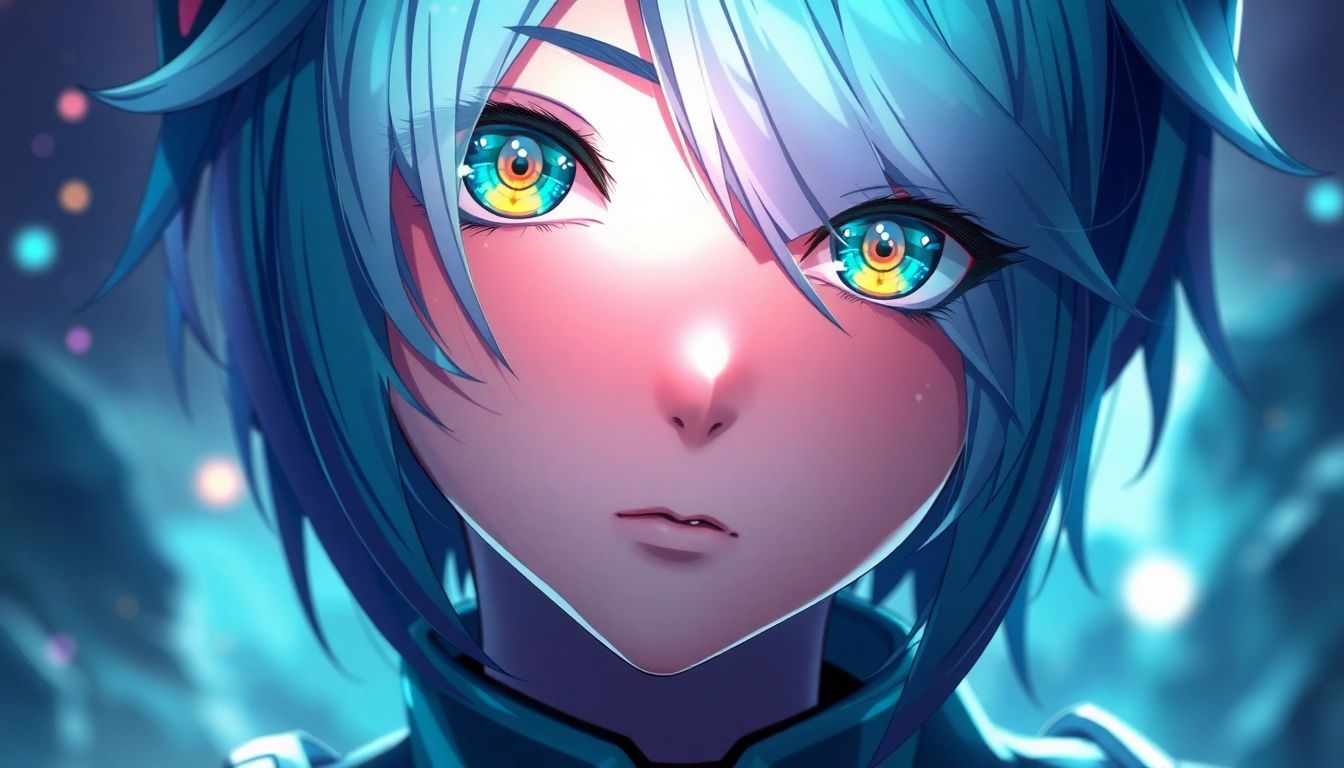 AI hentai generator creating highly detailed anime character with customizable poses and vivid colors for immersive experience