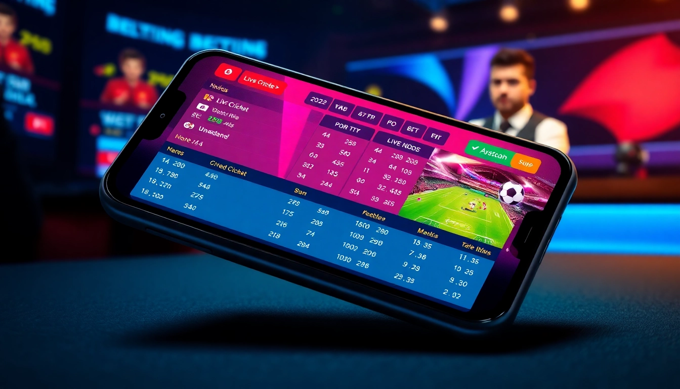 Reddy Anna Book featured on a mobile screen with live sports betting and secure transaction visuals, highlighting user engagement.