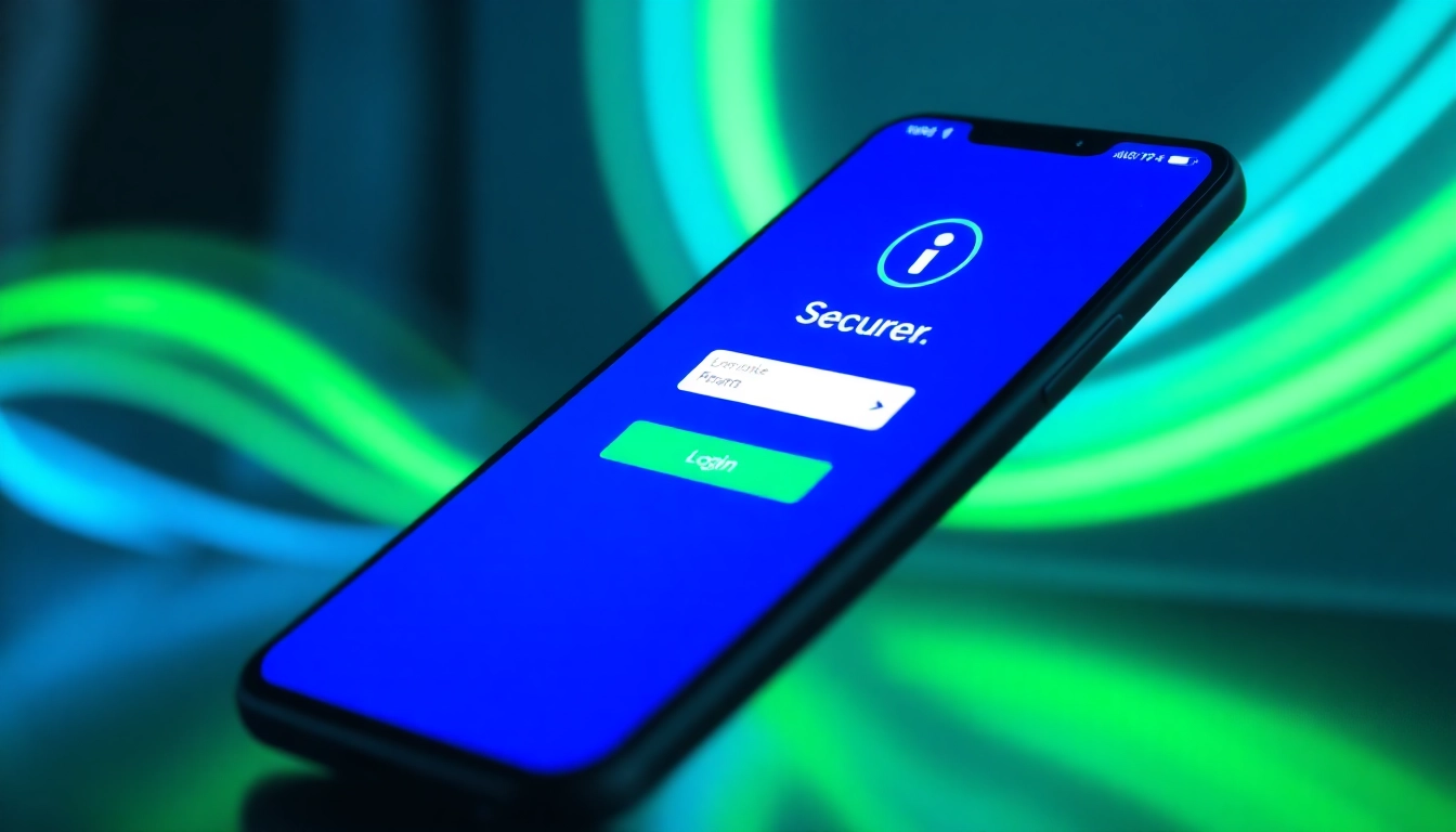 Highlighting the Lotus365 login process with a user entering credentials on a secure mobile platform for seamless betting access