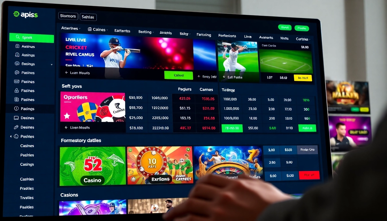 Reddy Book online betting platform featuring live cricket matches and casino games with real-time odds for users in India.