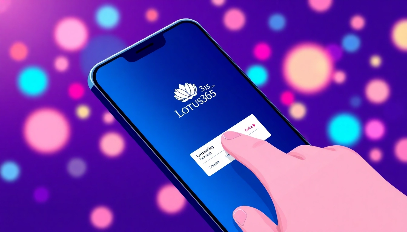Creating a Lotus365 ID on a smartphone for seamless online betting and gaming access