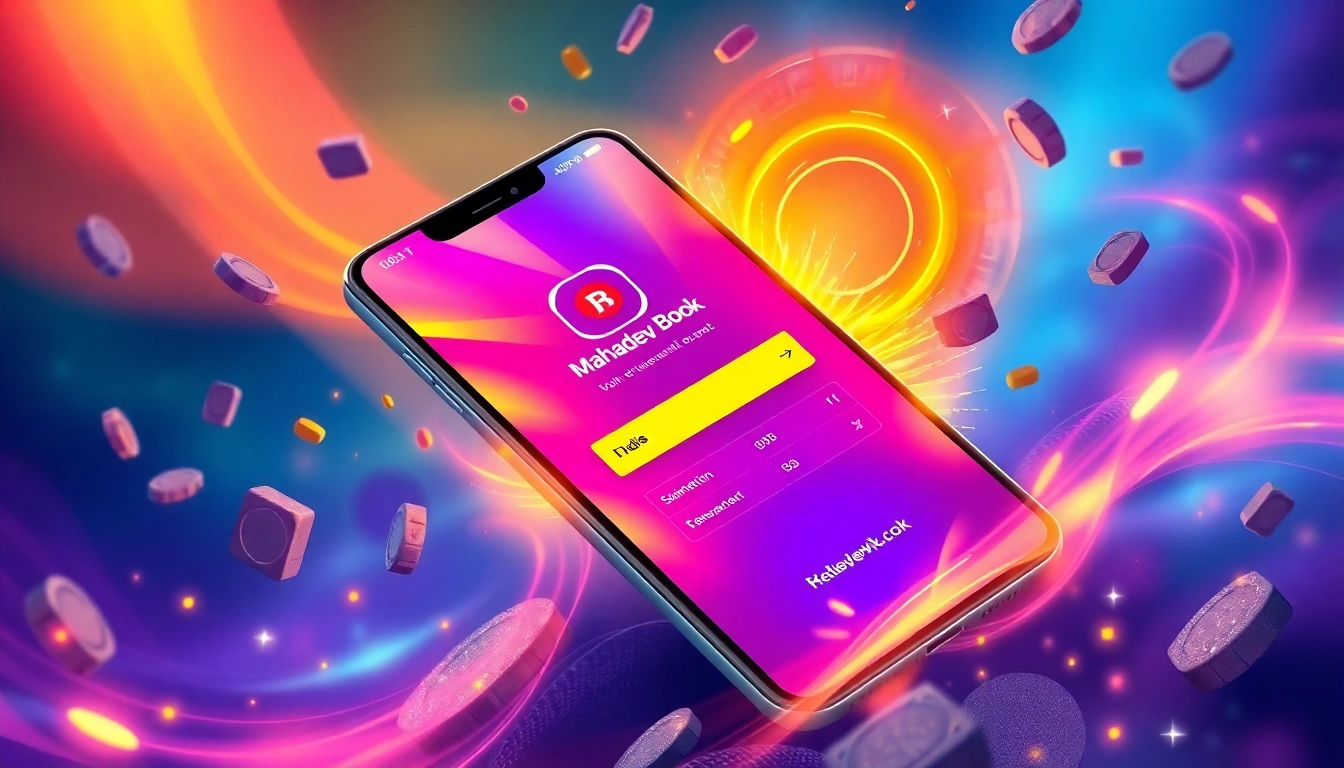 Mahadev book id login screen displayed on a smartphone for easy online betting access