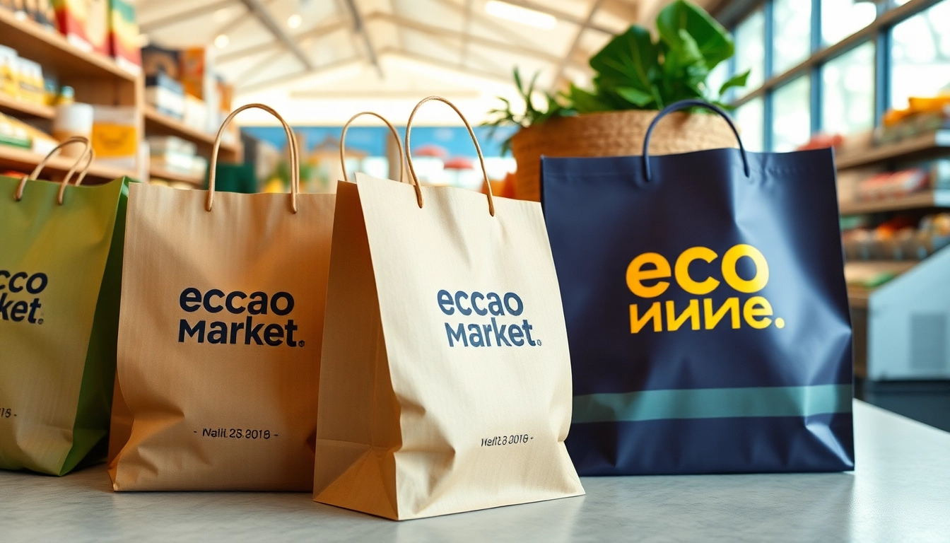 High-quality shot of eco-friendly torba papierowa on display for eco-conscious shopping and